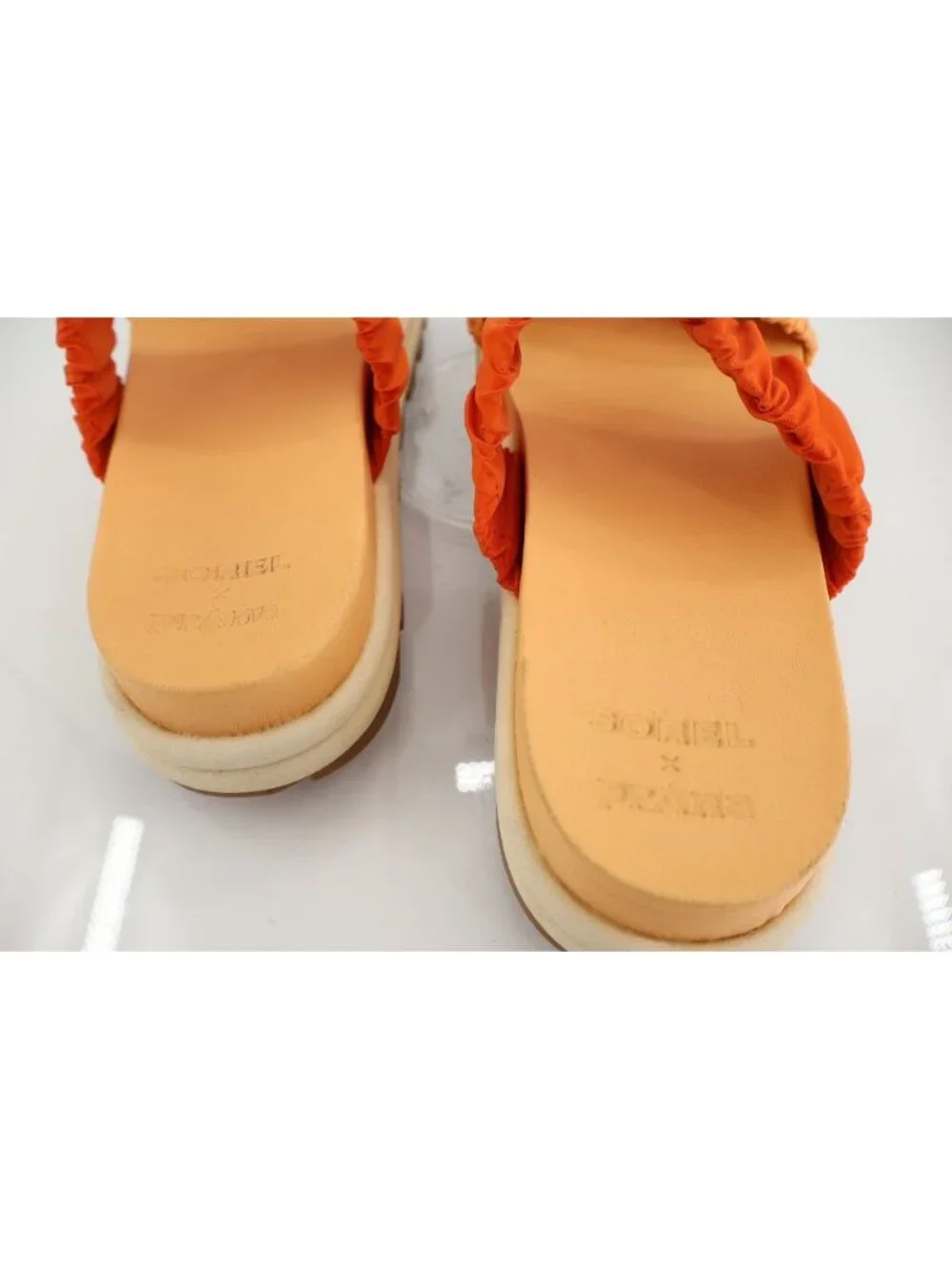 SOREL X Prana Roaming 2 Straps Slide Size 11 Strappy Gladiator Chunky Sole